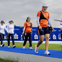 Handboogschutsters bevangen door zenuwen op Olympische Spelen