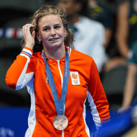 Tes Schouten greep brons tijdens de Olympische Spelen in Parijs