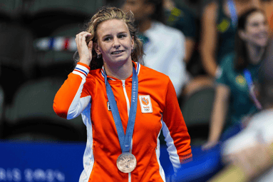 Tes Schouten greep brons tijdens de Olympische Spelen in Parijs