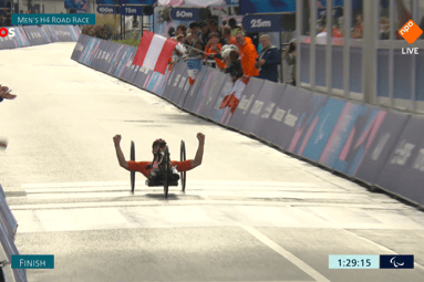 Jetze Plat, goud, TeamNL, Paralympische Spelen, handbiken, wielrennen