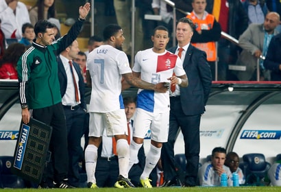 Memphis Depay debuteerde op 15 oktober 2013 voor Oranje tegen Turkije.