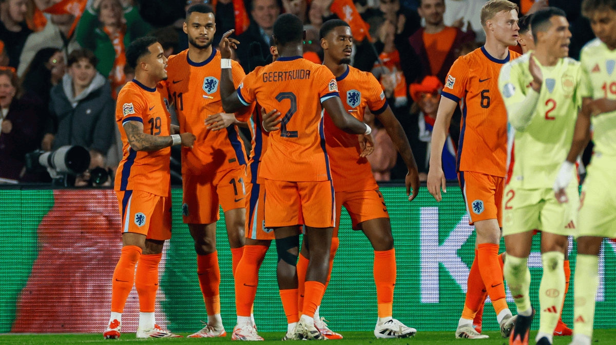 Cody Gakpo maakte de gelijkmaker tegen Spanje