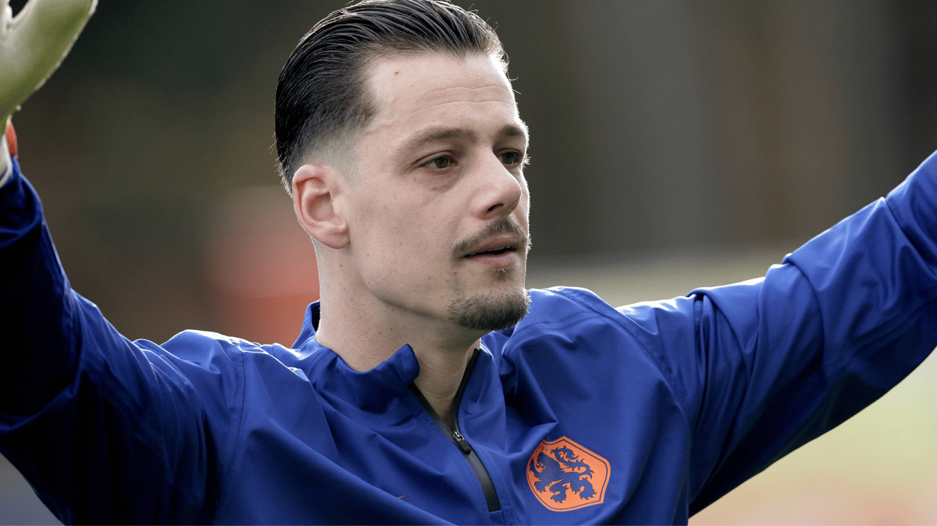 Nick Olij, doelman van het Nederlands elftal