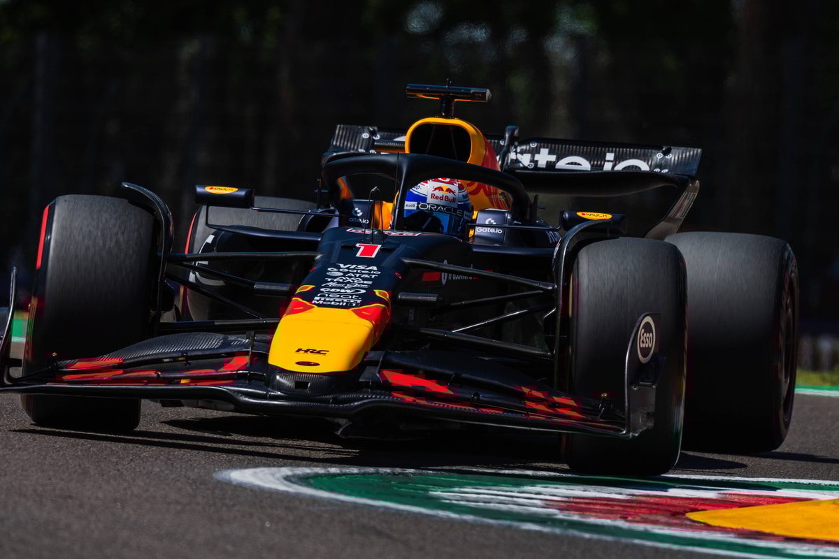 Max Verstappen in de RB21