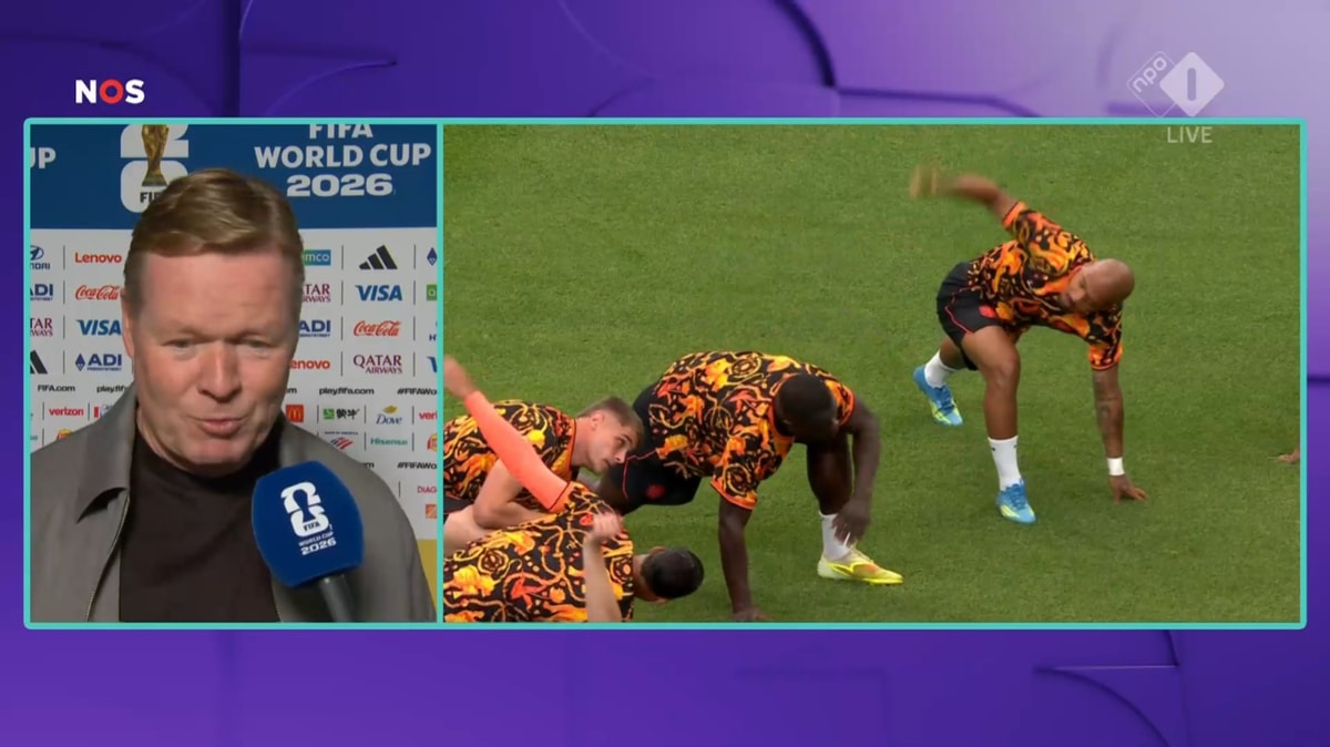 Ronald Koeman, bondscoach van het Nederlands elftal