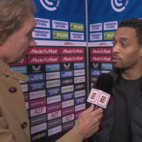 Quinten Timber voor de camera van ESPN