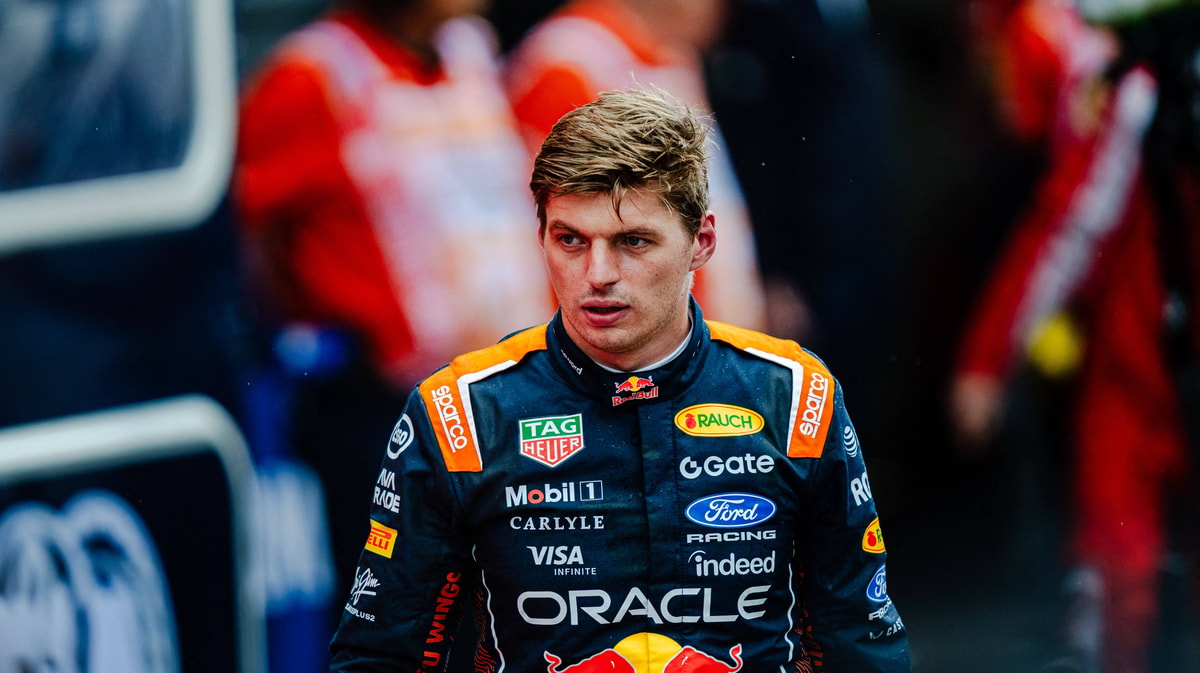 Max Verstappen op Zandvoort