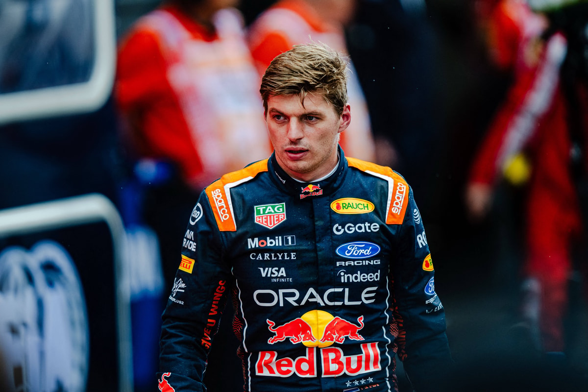 Max Verstappen op Zandvoort