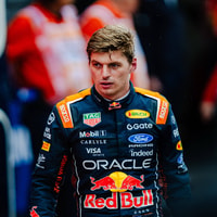 Max Verstappen op Zandvoort