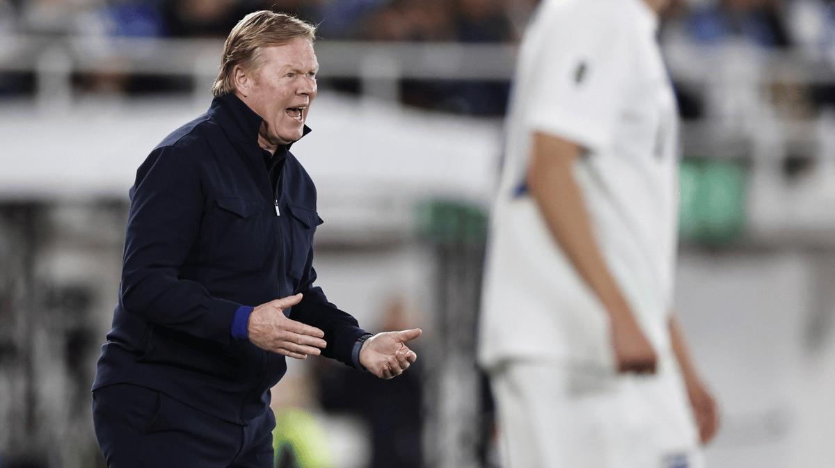 Bondscoach Ronald Koeman