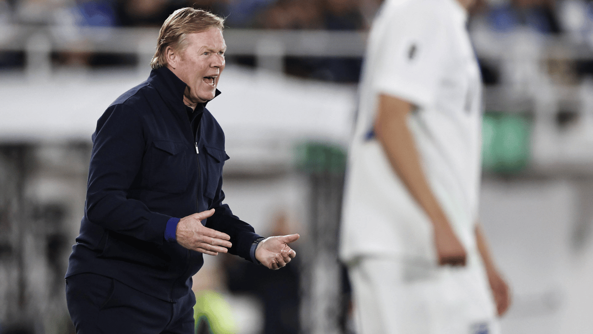 Bondscoach Ronald Koeman