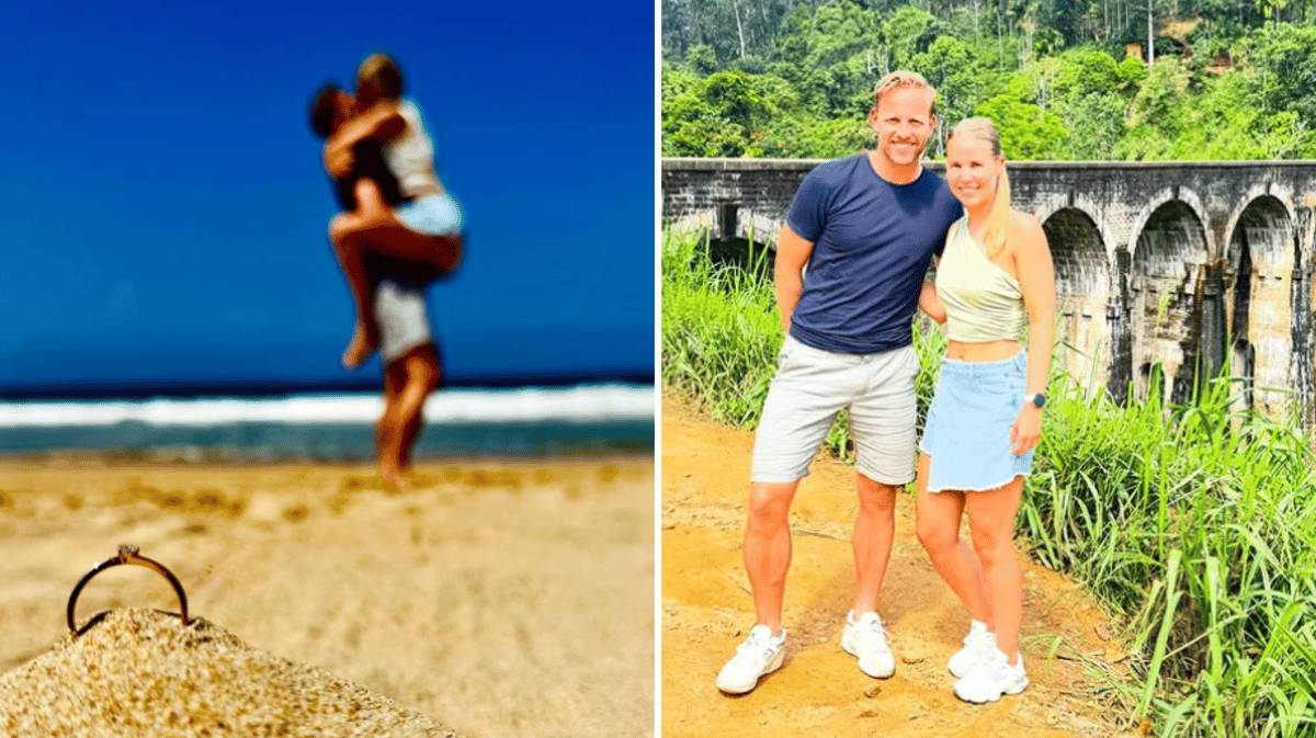 Michel Mulder gaat op de knieën voor zijn vriendin: 'She said yes!'