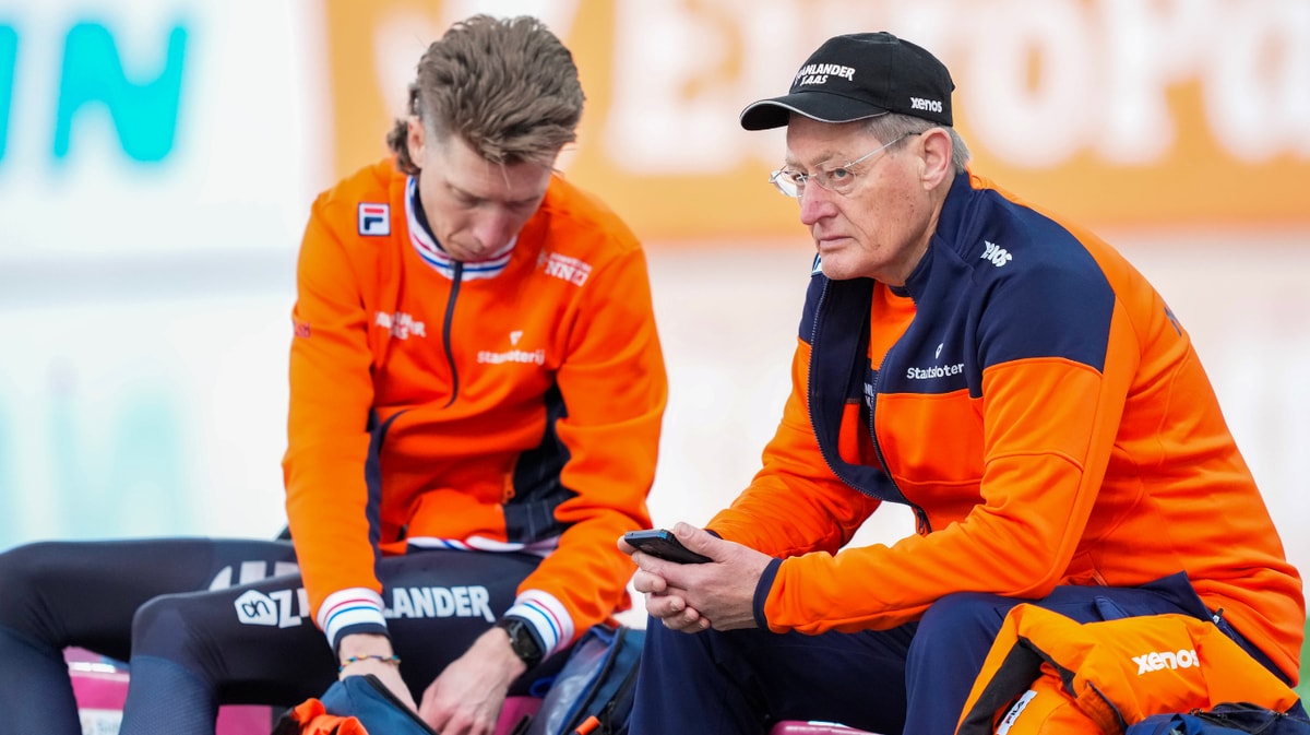 Jillert Anema (rechts) met Jorrit Bergsma