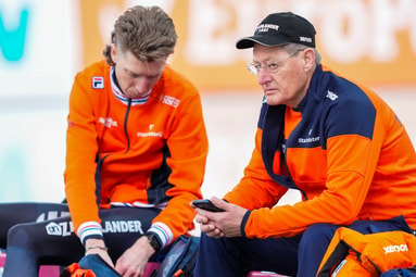 Jillert Anema (rechts) met Jorrit Bergsma