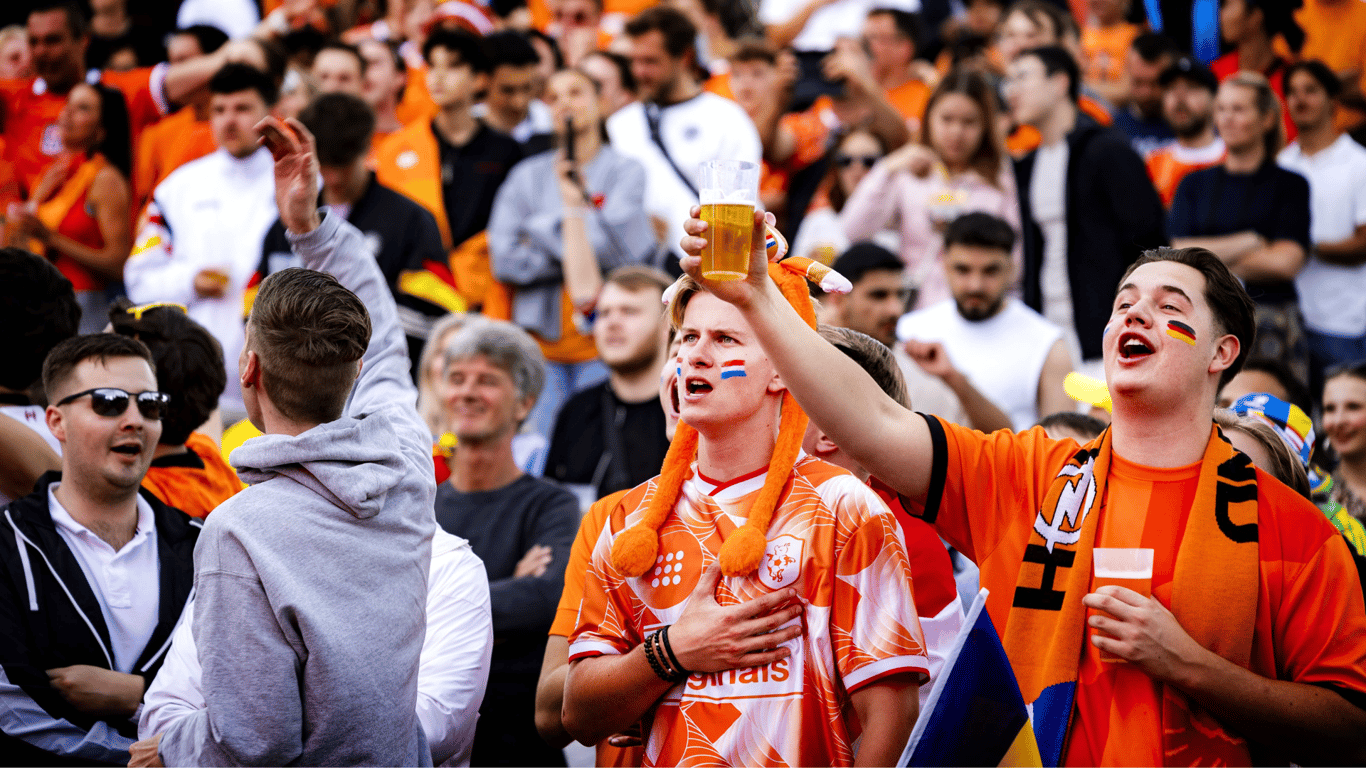 Oranje, Nederlands elftal, Nederland - Turkije