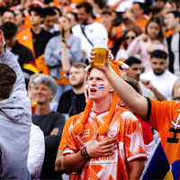 Oranje, Nederlands elftal, Nederland - Turkije