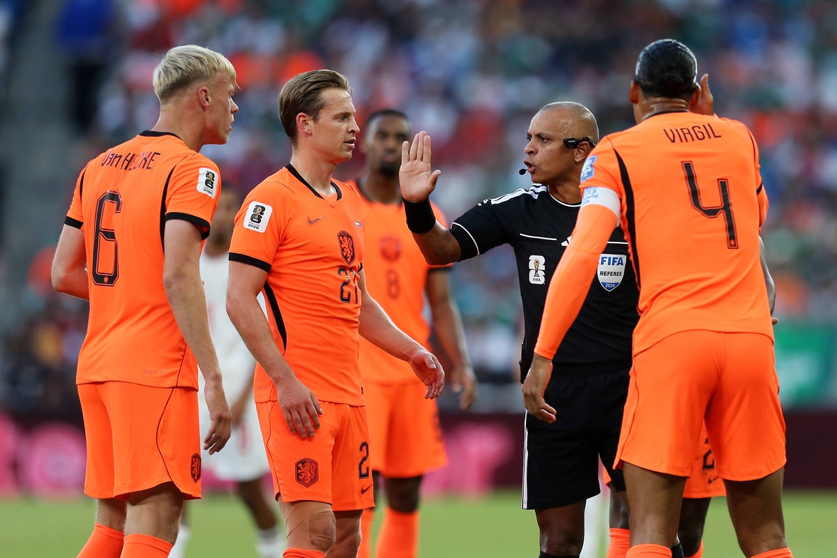 Jan Paul van Hecke, Frenkie de Jong en Virgil van Dijk