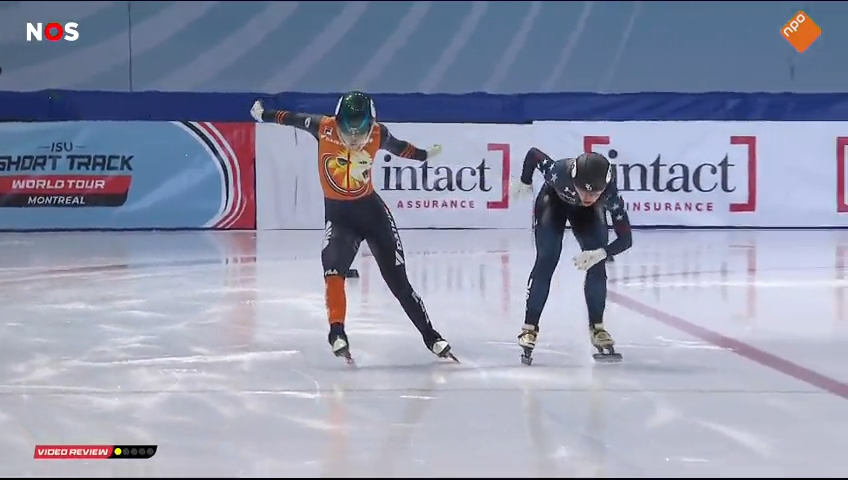 Xandra Velzeboer heeft een dag na het goud op de 1.000 meter ook de 500 meter gewonnen bij wereldbekerwedstrijden in Montreal.