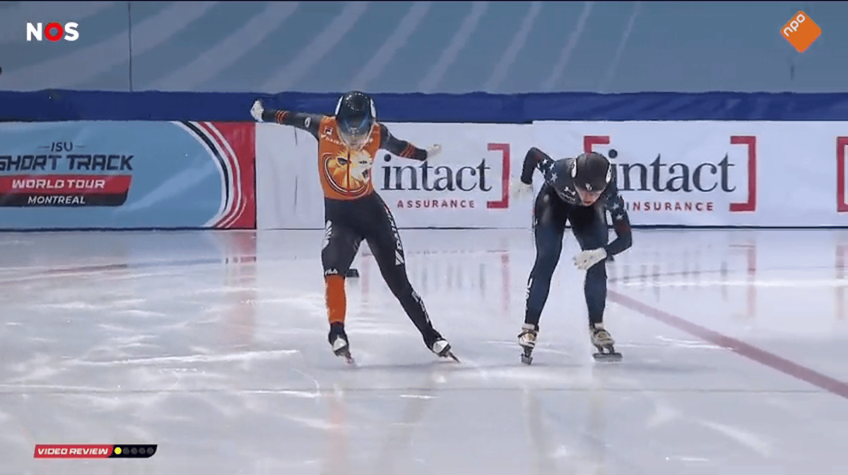 Xandra Velzeboer heeft een dag na het goud op de 1.000 meter ook de 500 meter gewonnen bij wereldbekerwedstrijden in Montreal.