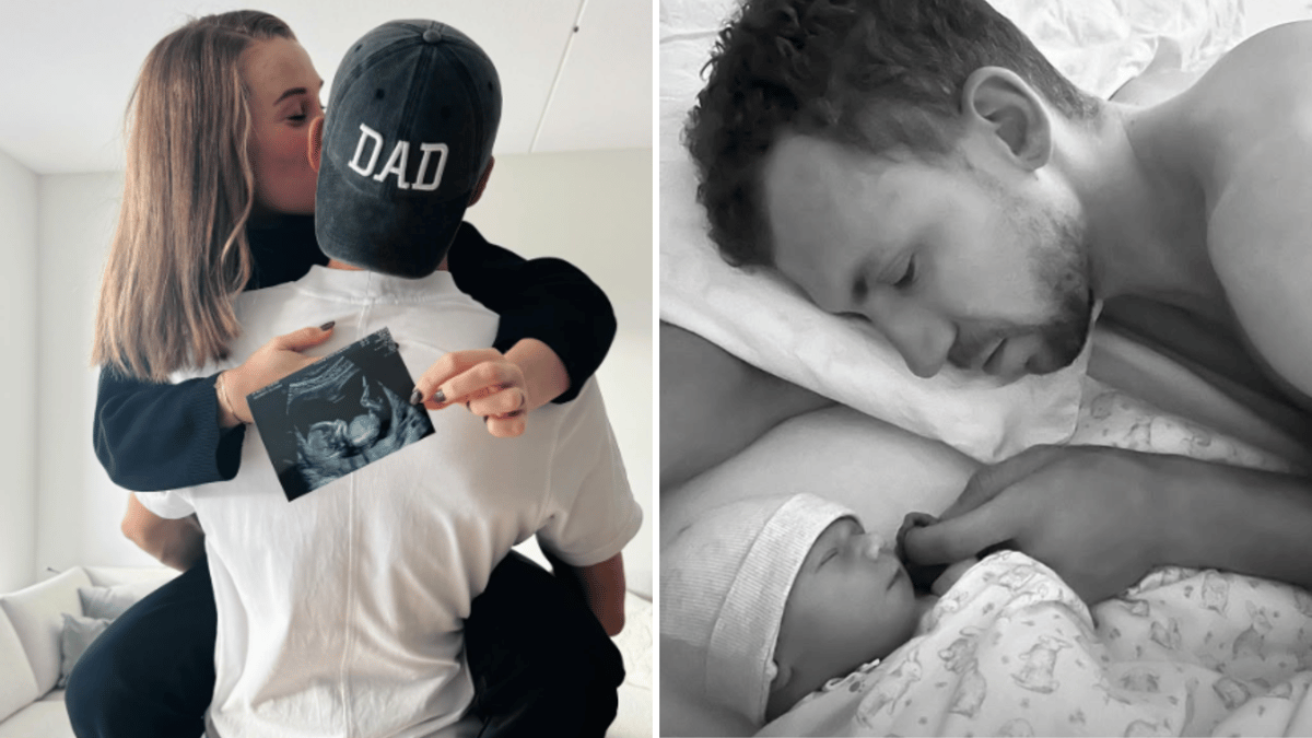 Wesly Dijs en Martine Ripsrud verwelkomen eerste kindje