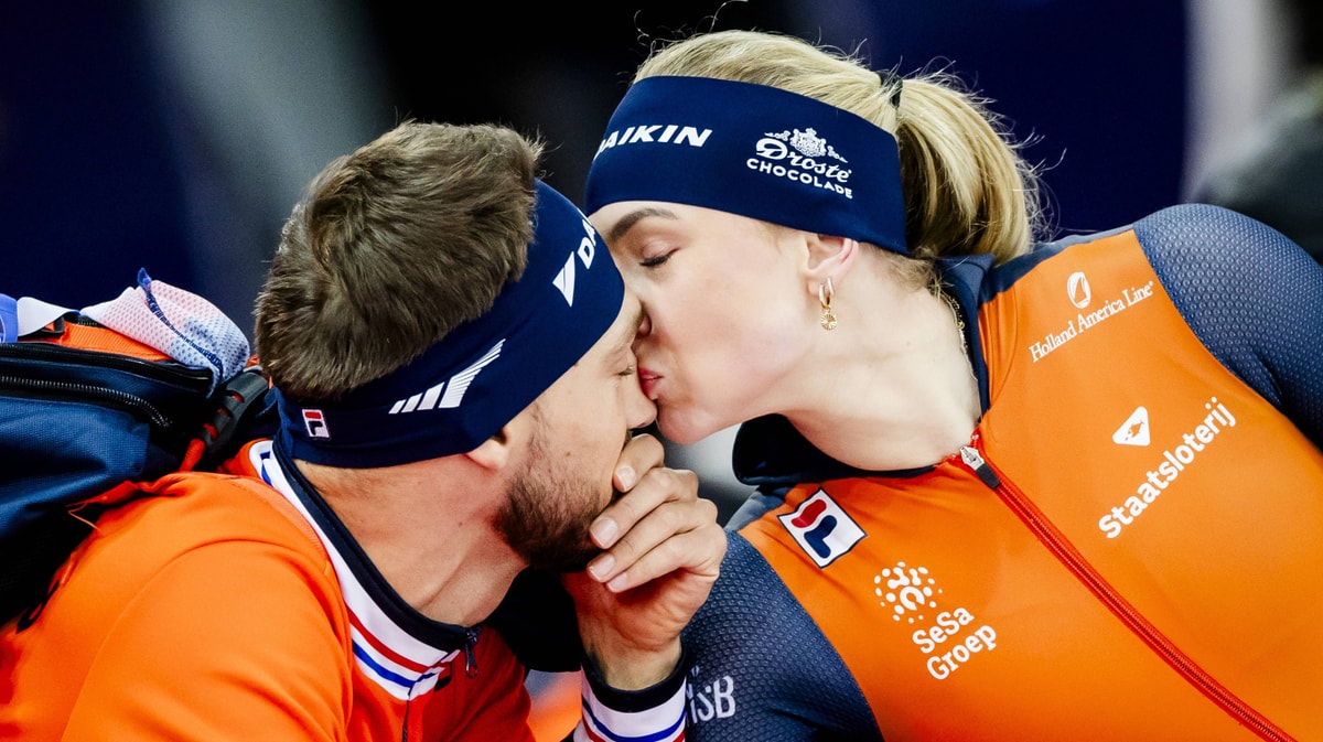 Kjeld Nuis heeft een relatie met Joy Beune