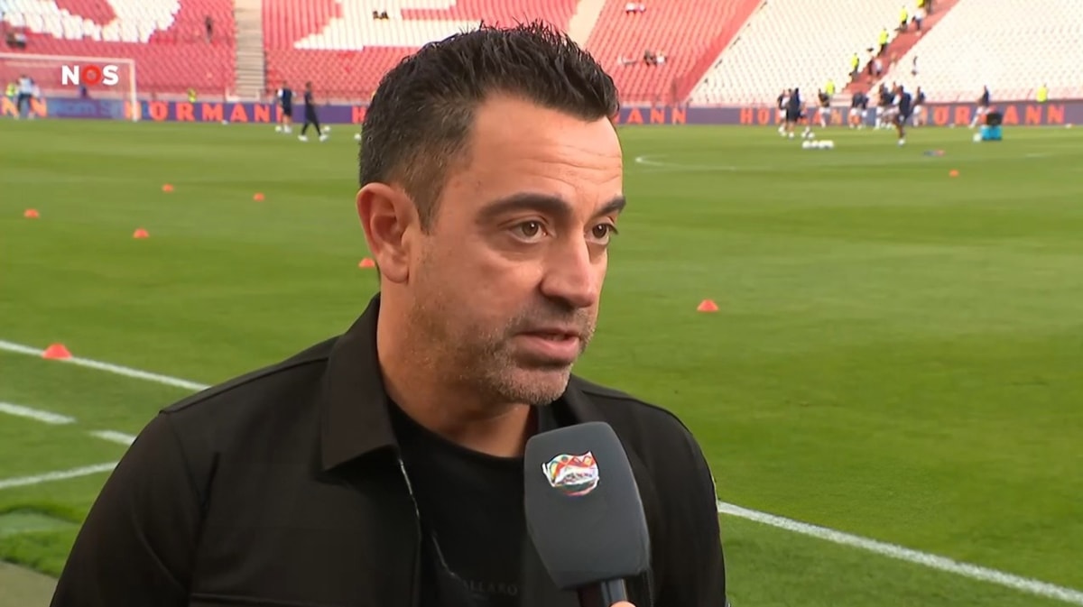 Xavi Hernández, bondscoach van het Nederlands elftal