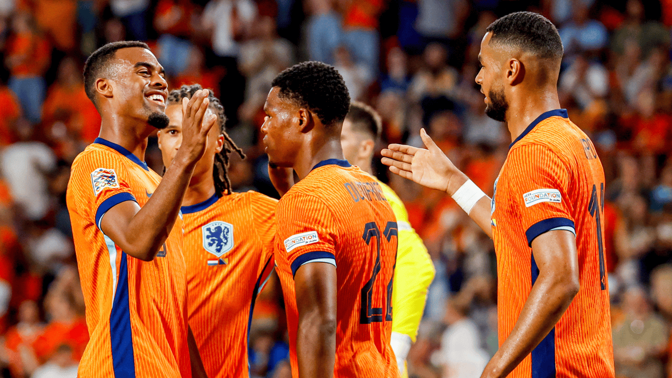 Nederland - Bosnië, Oranje, Nederlands elftal, Nations League, Tijjani Reijnders, Joshua Zirkzee, Matthijs de Ligt, Cody Gakpo, Virgil van Dijk