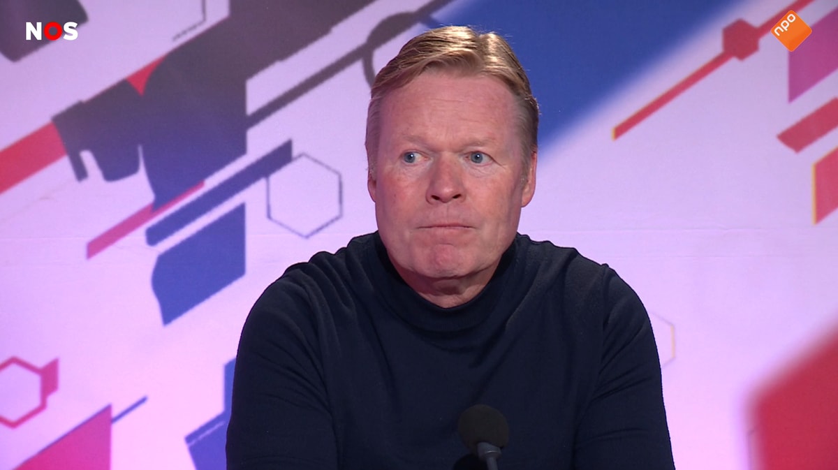 Ronald Koeman bij de NOS