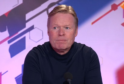 Ronald Koeman bij de NOS