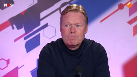Ronald Koeman bij de NOS