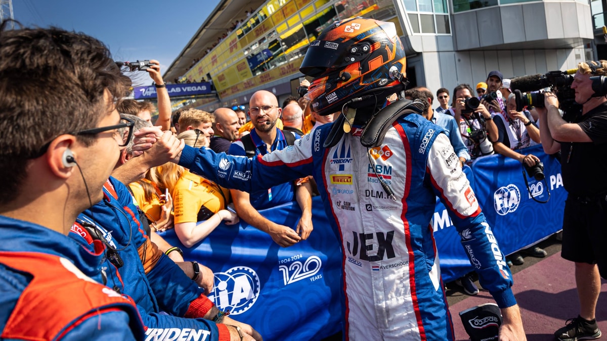 Richard Verschoor in de F2