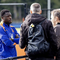 Brian Brobbey, spits van het Nederlands elftal