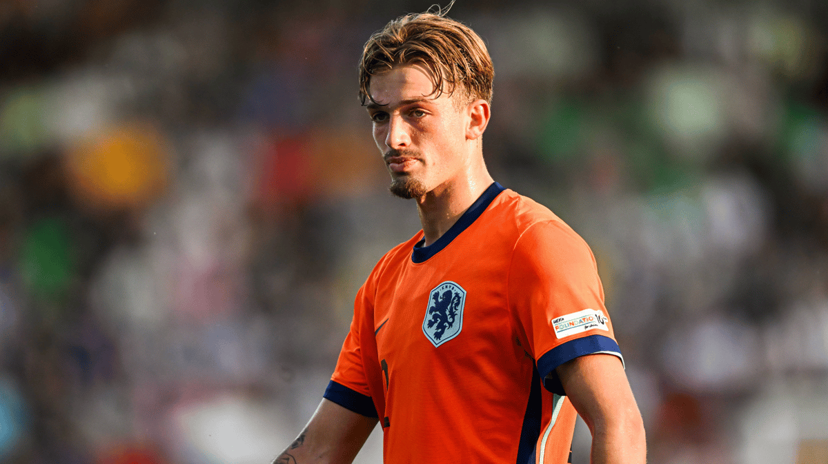 Luciano Valente bij Jong Oranje