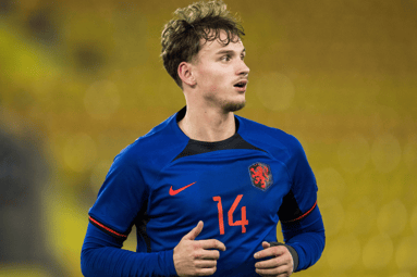 Rav van den Berg, speler van Jong Oranje