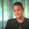 Sherida Spitse voor de camera van ESPN