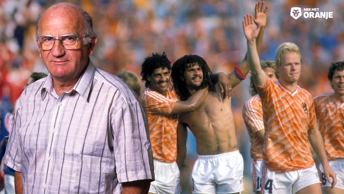 Kees Rijvers, bondscoach van Oranje tussen 1981 en 1984