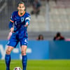 Virgil van Dijk tijdens de wedstrijd van Malta tegen Nederland