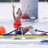 Karolien Florijn, goud, skiff, eenpersoonsboot, roeien, Olympische Spelen, Parijs 2024, TeamNL