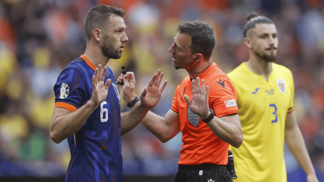 Stefan de Vrij, Felix Zwayer, Nederland - Engeland, Oranje