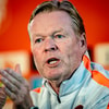 Ronald Koeman, bondscoach van het Nederlands elftal