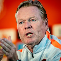 Ronald Koeman, bondscoach van het Nederlands elftal