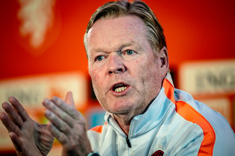 Ronald Koeman, bondscoach van het Nederlands elftal