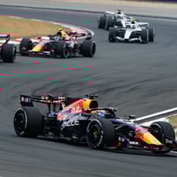 Max Verstappen in de RB22