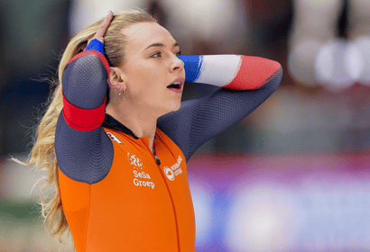 Joy Beune, Team IKO, schaatsen, Thialf