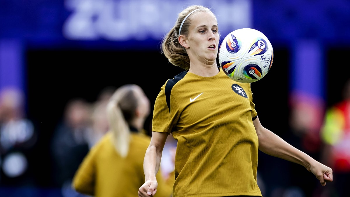 Katja Snoeijs op het EK in Zwitserland