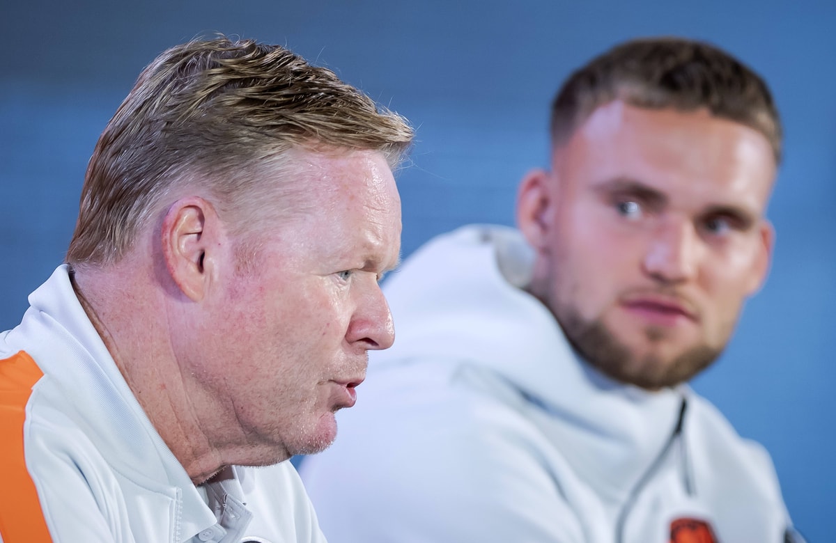 Ronald Koeman, bondscoach van het Nederlands elftal