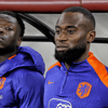 Brian Brobbey (links) en Lutsharel Geertruida