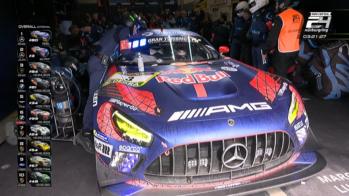 Problemen voor Max Verstappen op de Nürnburgring