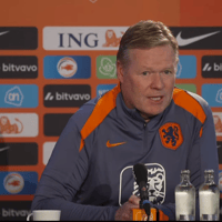 Ronald Koeman, bondscoach van het Nederlands elftal