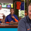 Ronald Koeman, Frenkie de Jong en Virgil van Dijk bij het SBS 6-programma Wij houden van Oranje.